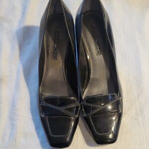 Bandolino Black Patent Leeather Dress Sz. 8.5 Pumps Shoes